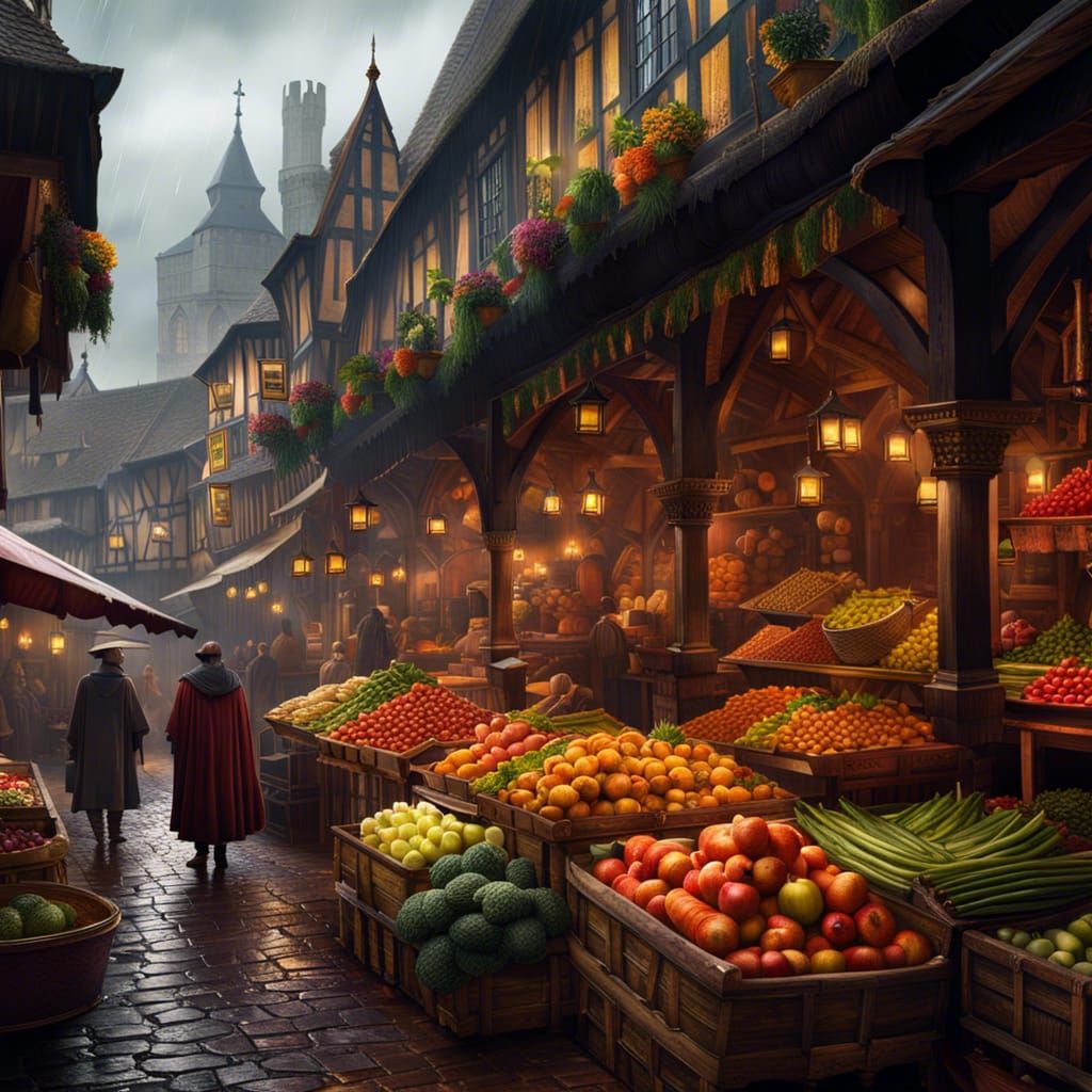 Medieval market