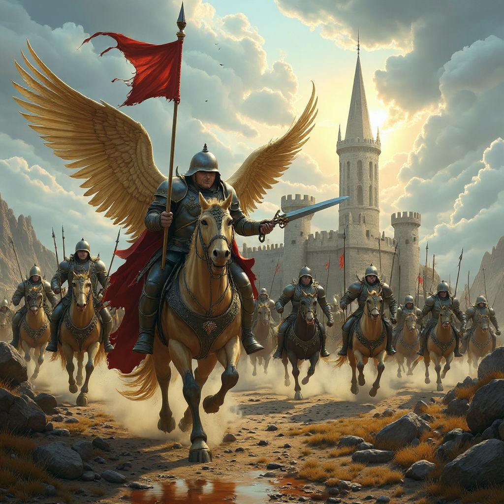 Angel Leads Orc Army into Epic Battle