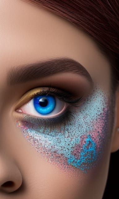 Ornate Dust Portrait in Epic Fantasy Style