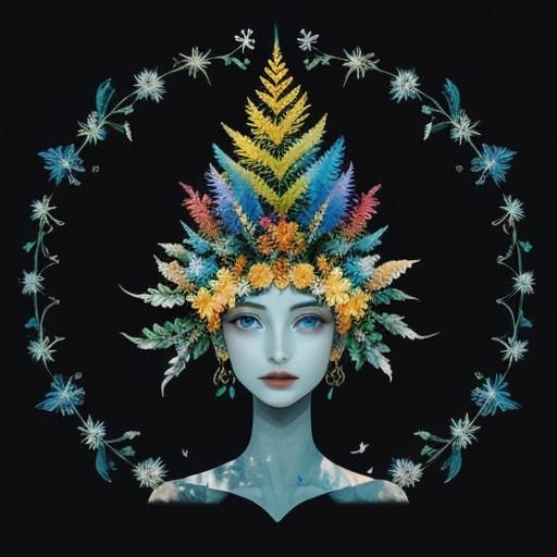 Sunlit Natural Landscape Beauty