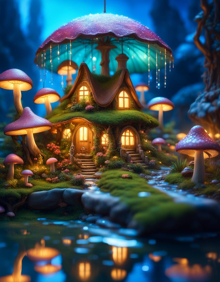 Inside A Fairy Village