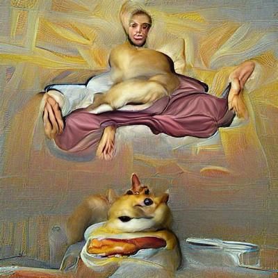AI Generated Image of a God