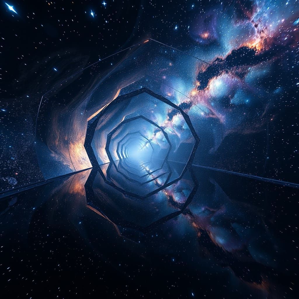 Inverted Universe Inside Mobius Strip