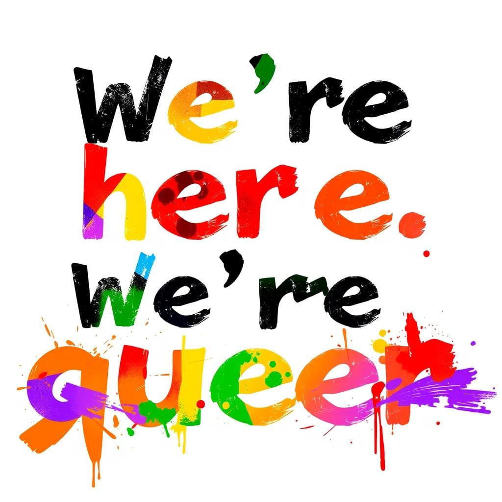 Powerful Graffiti Art Celebrating Pride and Identity