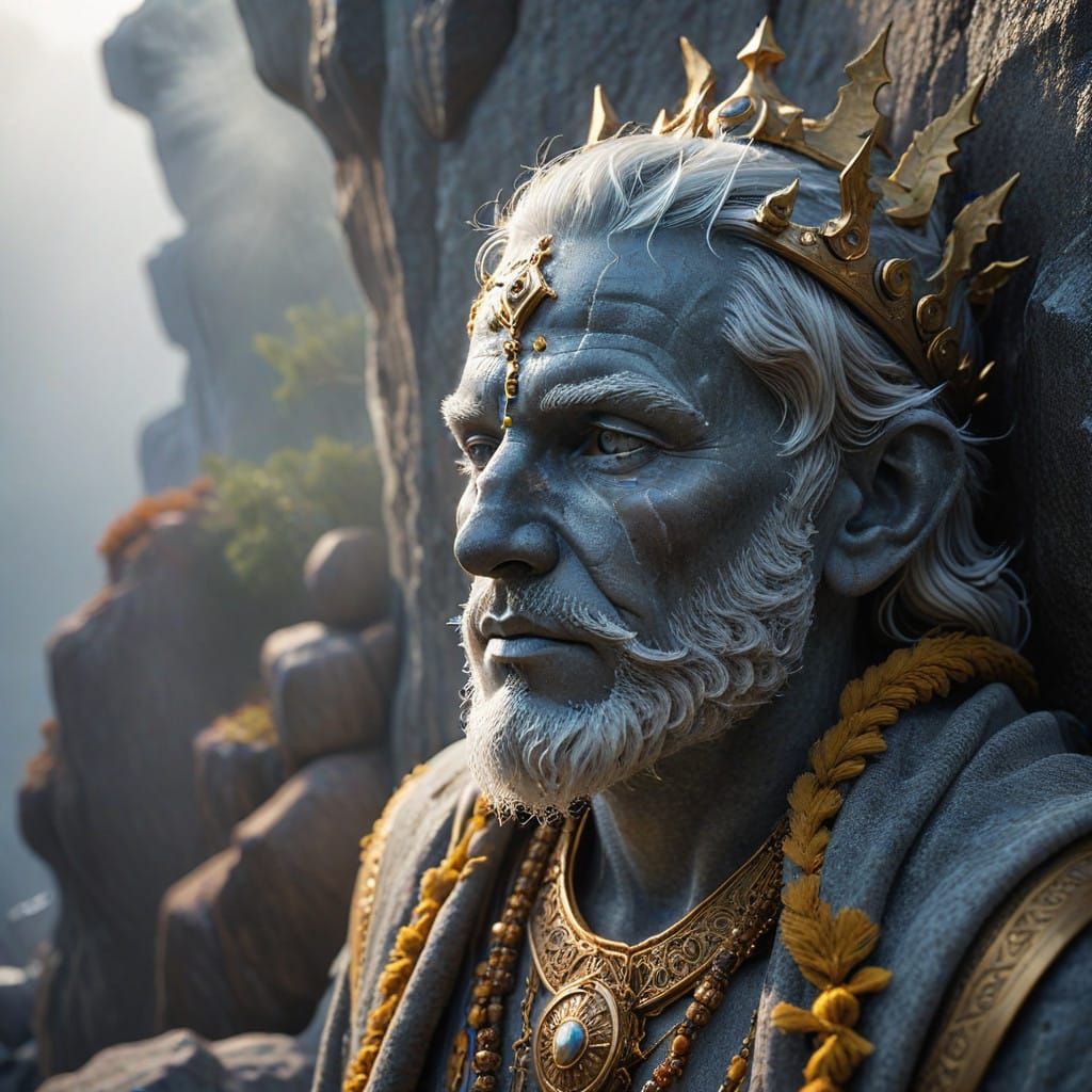 Mesmerizing interplay of light mist and textures of the Magi offer their skin to detail the same way as if emerging from...