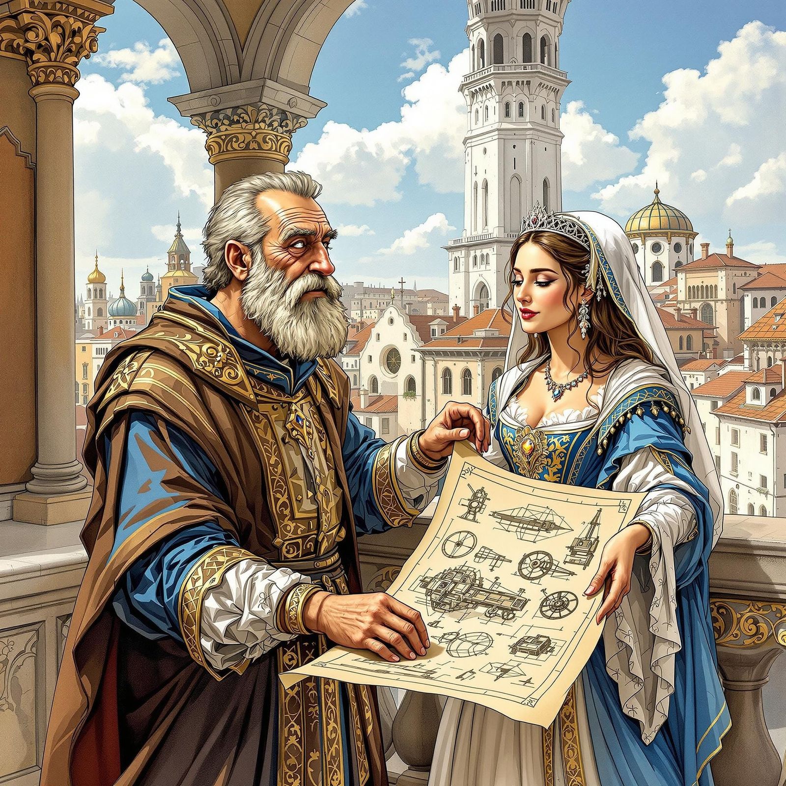 Leonardo da Vinci Envisions Fantastical Machines for Renaiss...