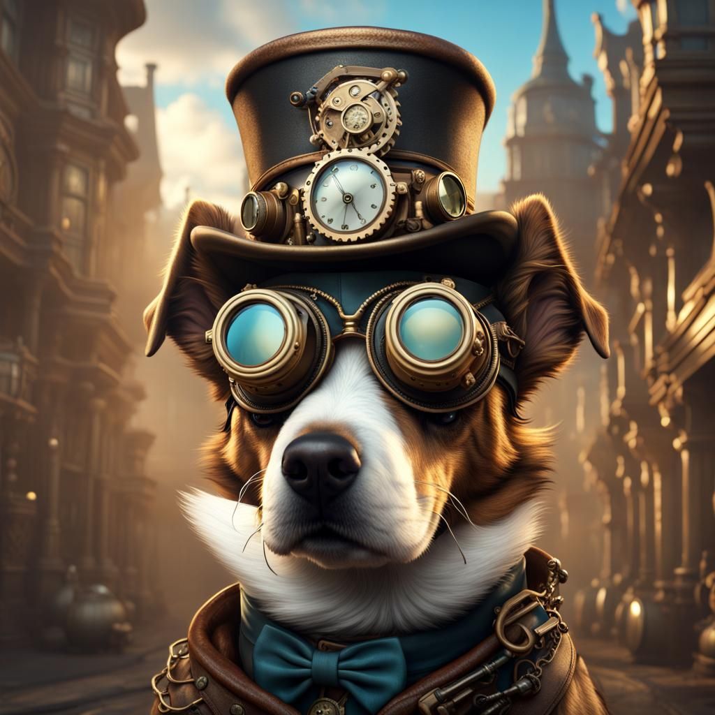 Steampunk Doggo