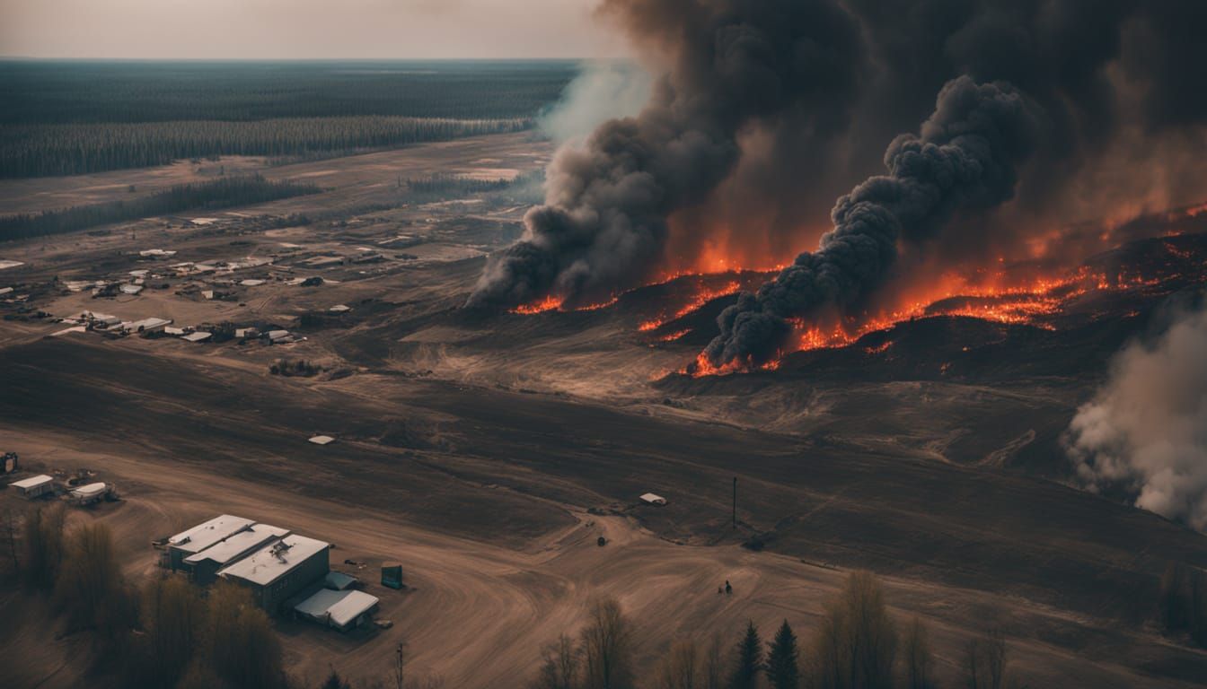 Wildfire Engulfs Fort McMurray, Alberta in a Cinematic Blaze