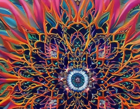 Hyperrealistic Phoenix Goddess with Volumetric Lighting