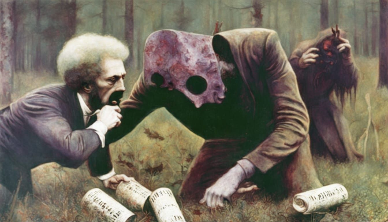 President Offers Money to Satan Amidst Dark Specters and Gro...