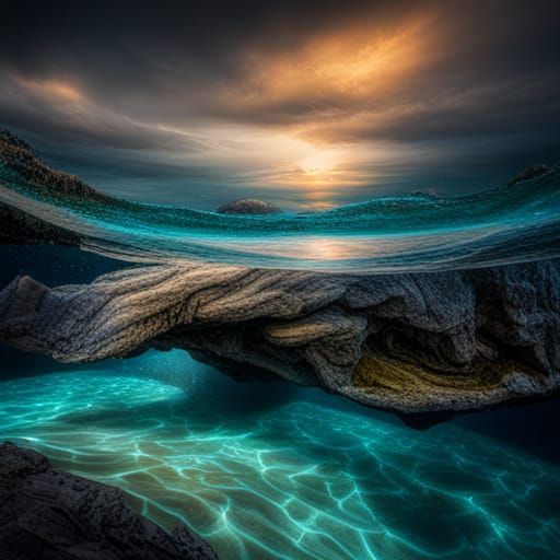 Hyperrealistic Underwater World of Memories in HDR