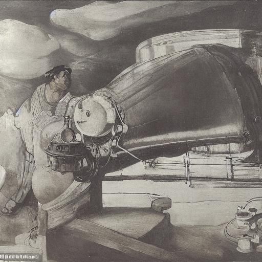 Steam Turbine Replaces Ancient Greek Labor