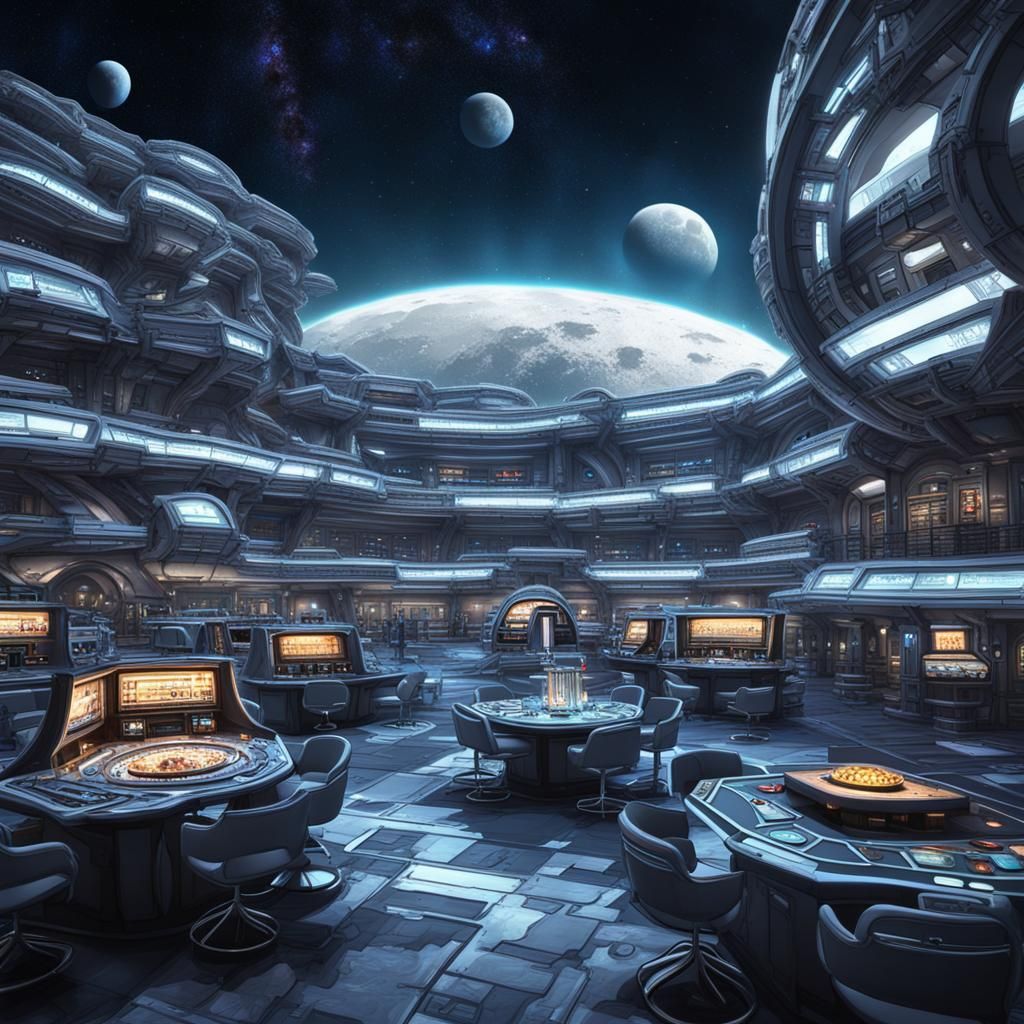 Another room from the Moonlight Casino