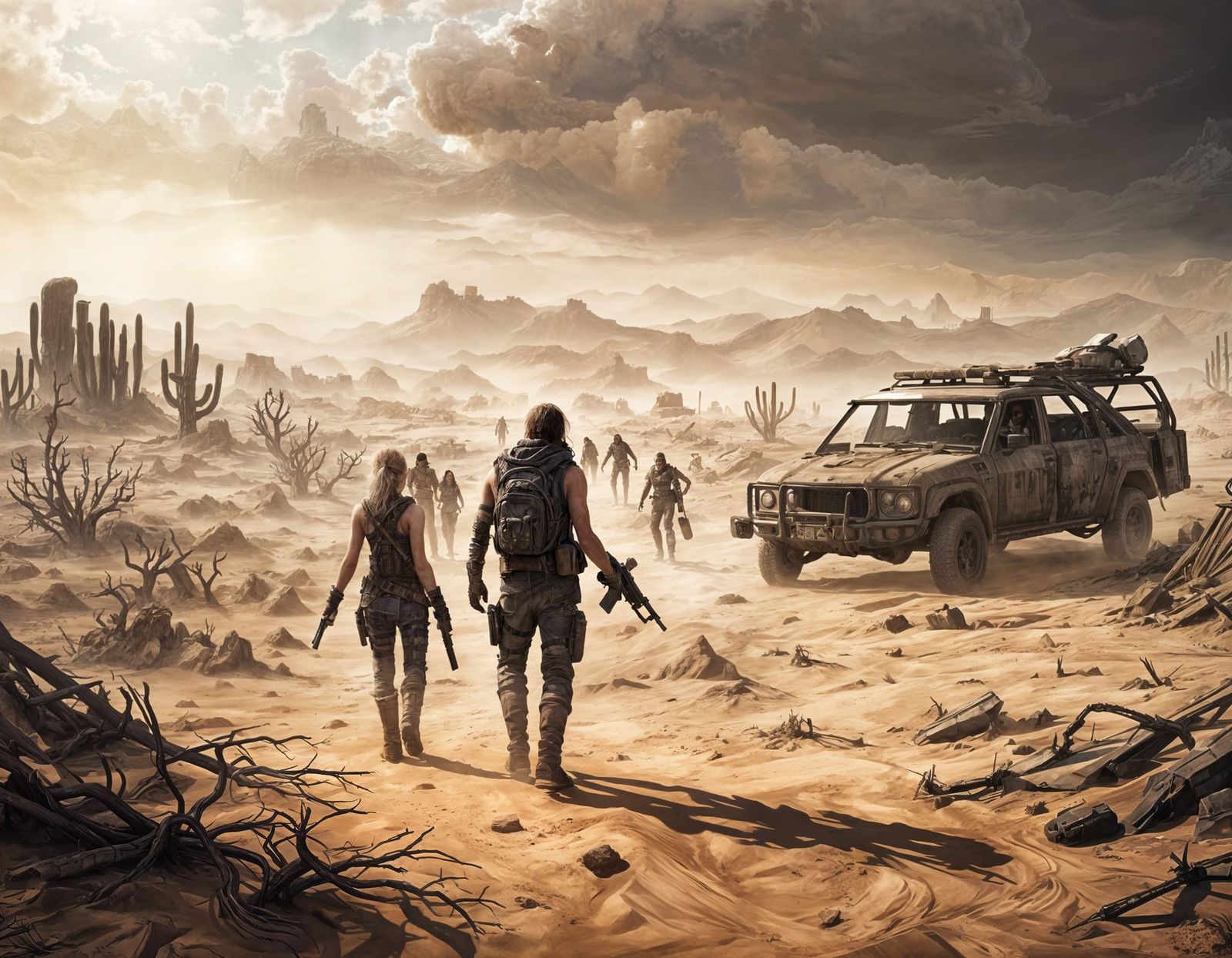 Post-Apocalyptic Desert Wasteland Survival