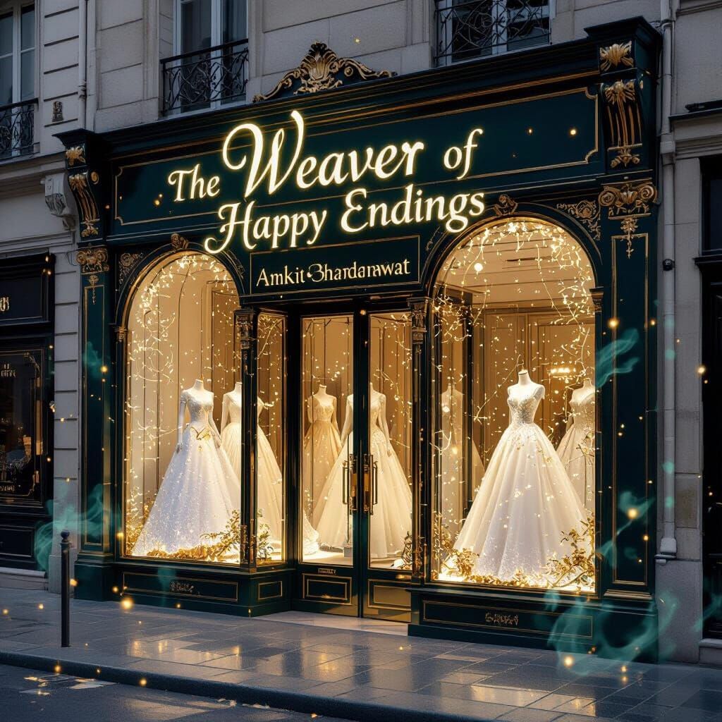 Parisian Bridal Salon Book Cover Art