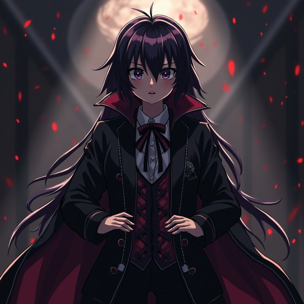 Grimdark Anime Art in Toei Style