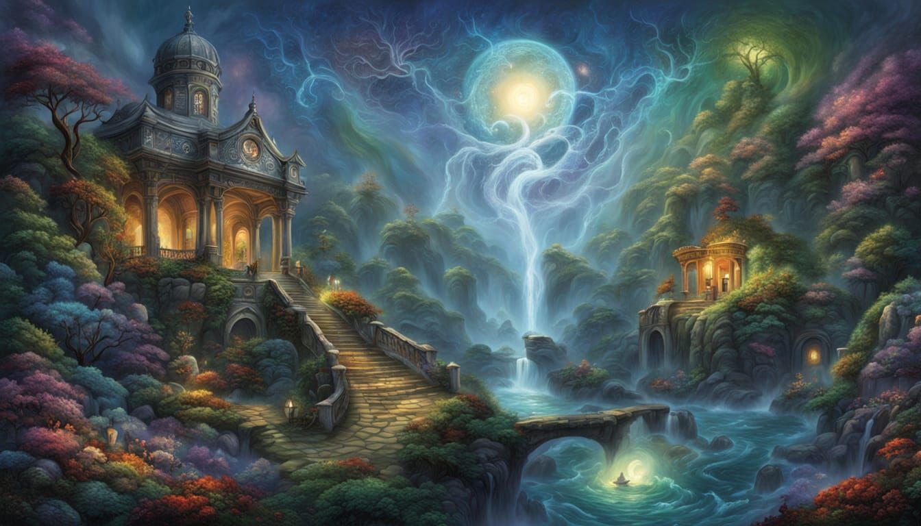 Eldritch Cosmic Disaster by an Old Master