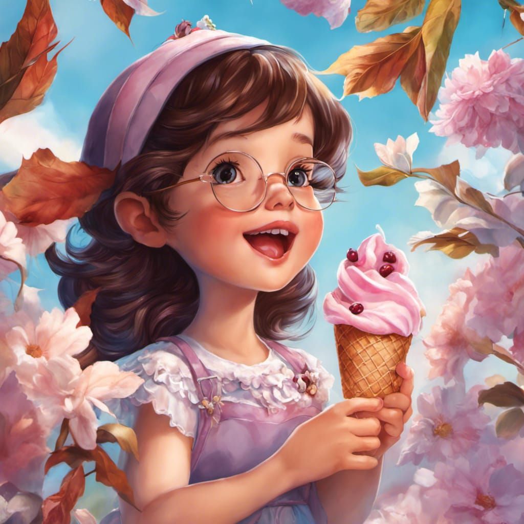 Kinder lieben Eis, davon kann man nie genug haben ...