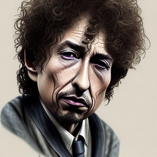 Detailed Portrait of an Old Man in Digital Art Style