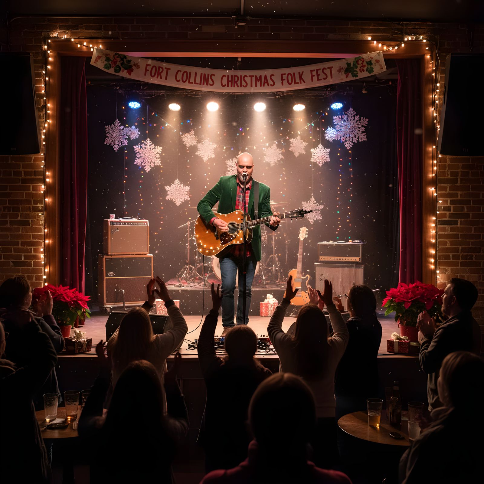 Indie Musician Performs Christmas Concert in Fort Collins