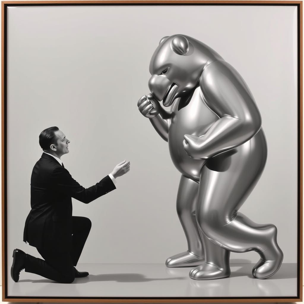 Surrealist Proposal in Pop Art Style