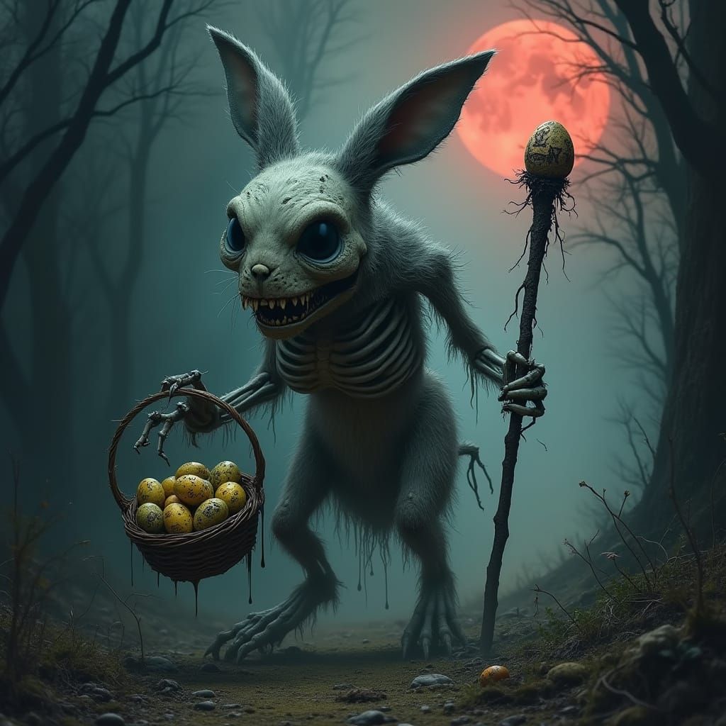The Cursed Easter Bunny: A Dark, Twisted Legend