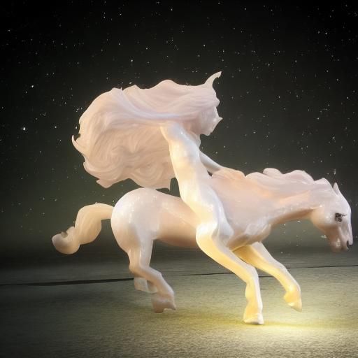 Radiant Centaur Galloping in Galactic Space