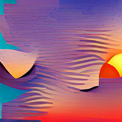 Spectacular Sunset Cloudscape: A Celestial Dance