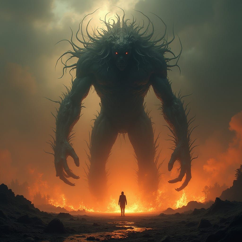 Cosmic Destroyer Emerges from Apocalyptic Wastes