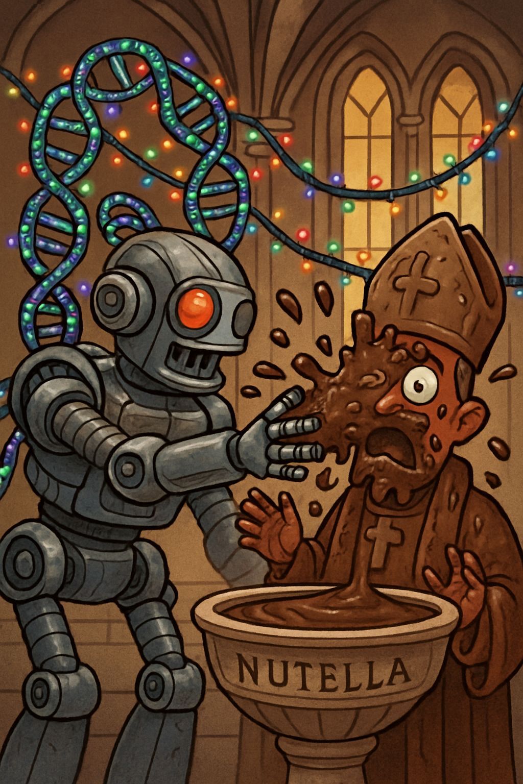 Remember That Day ... Cyboid Choc Anthropomorphic Multihelixes ... Mad Food Scientists' Lair ... Chocolate Vicar ... Pt ...