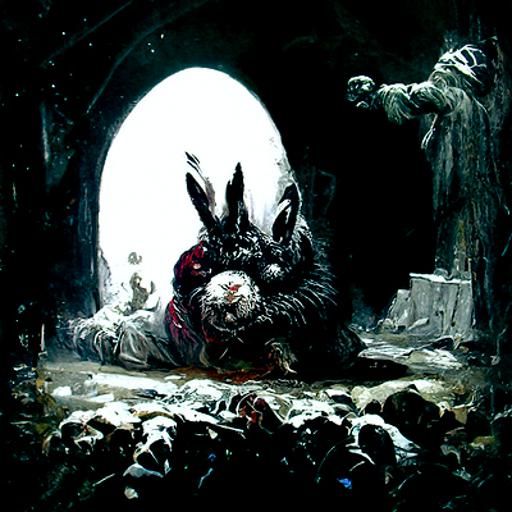 The Easter Bunny has rabies