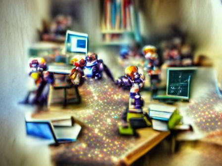 Office Workers Enjoying Their Holidays: A Whimsical Illustra...