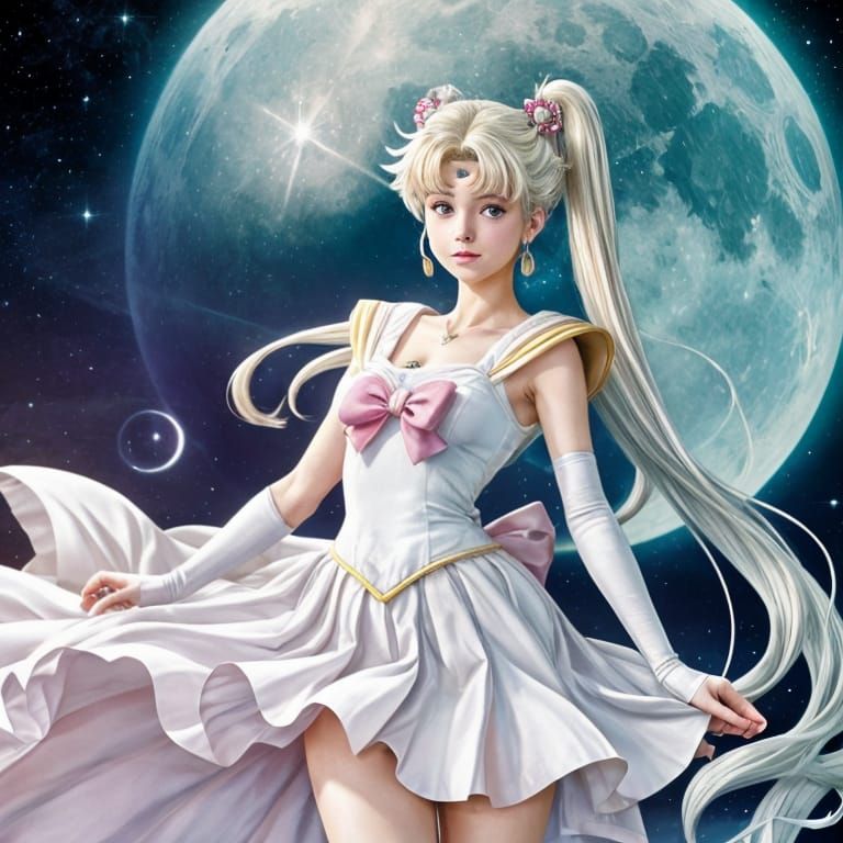 Princess Serenity: Anime Key Visual