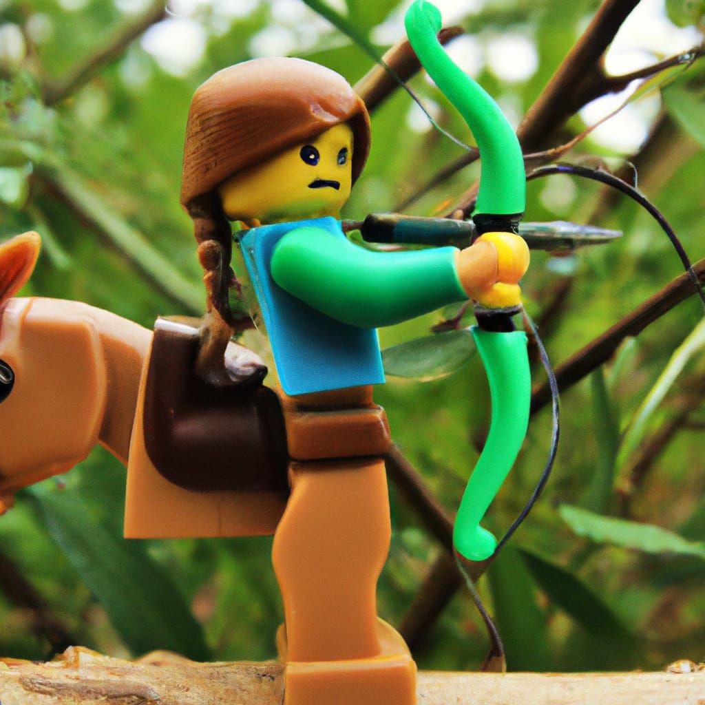 LEGO Horse Archer Miniature