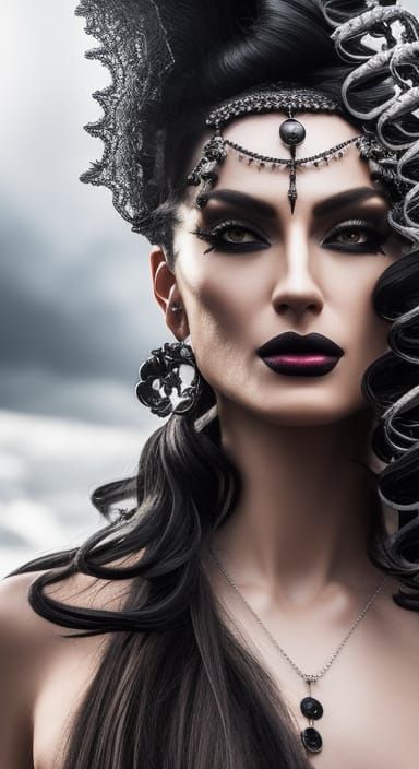 Dominator Angel in Hyperrealistic Style