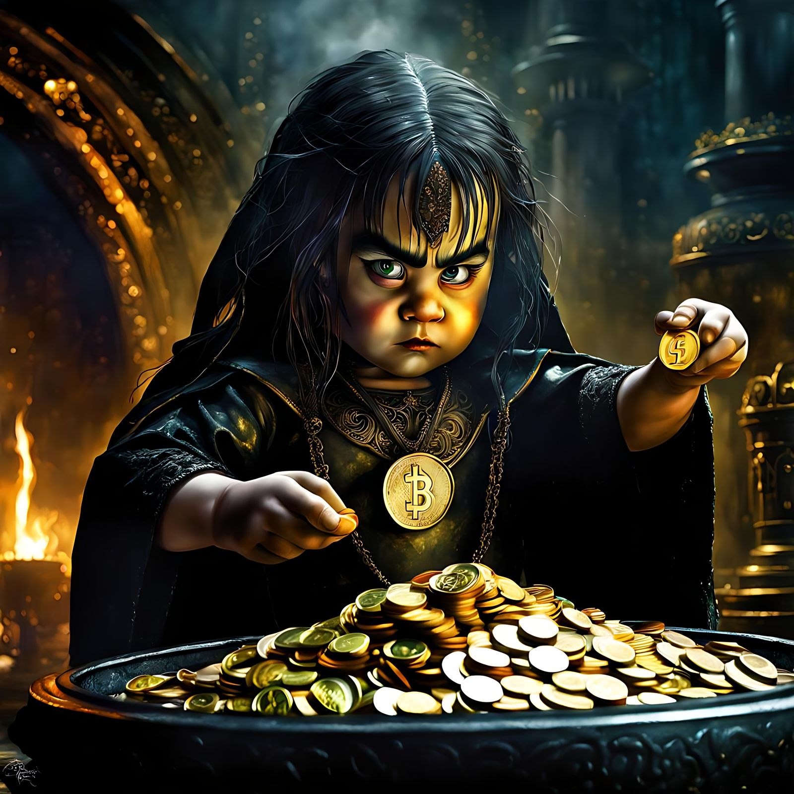 Midget and cryptogold