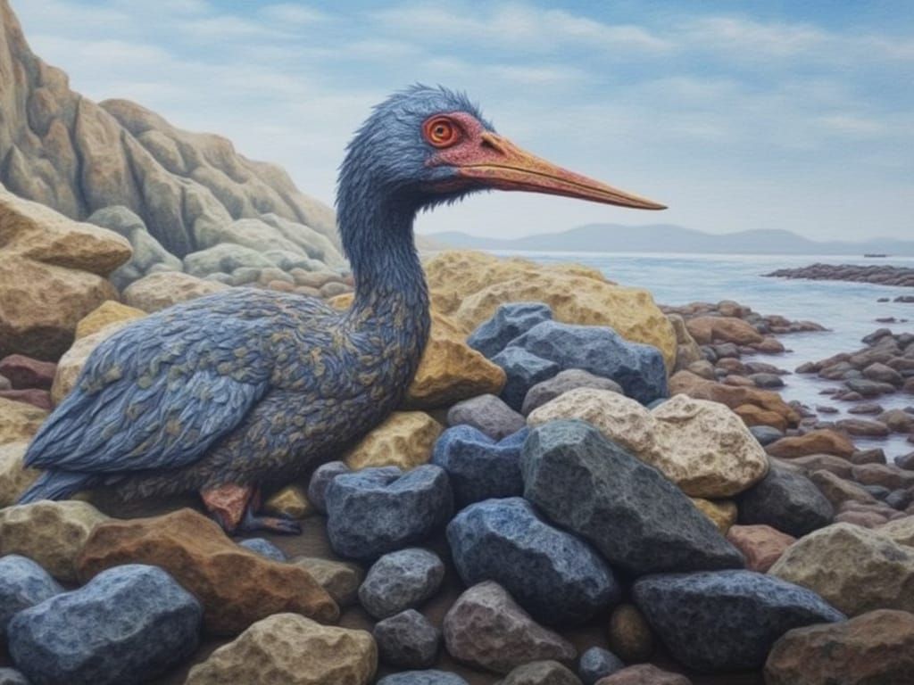 Photorealistic Dodo Birds With Starlight Eyes