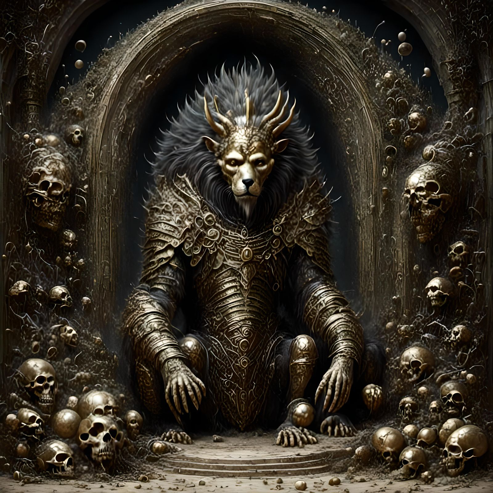 Fantasy Warriors: Digital Art by Rutkowski and Mucha