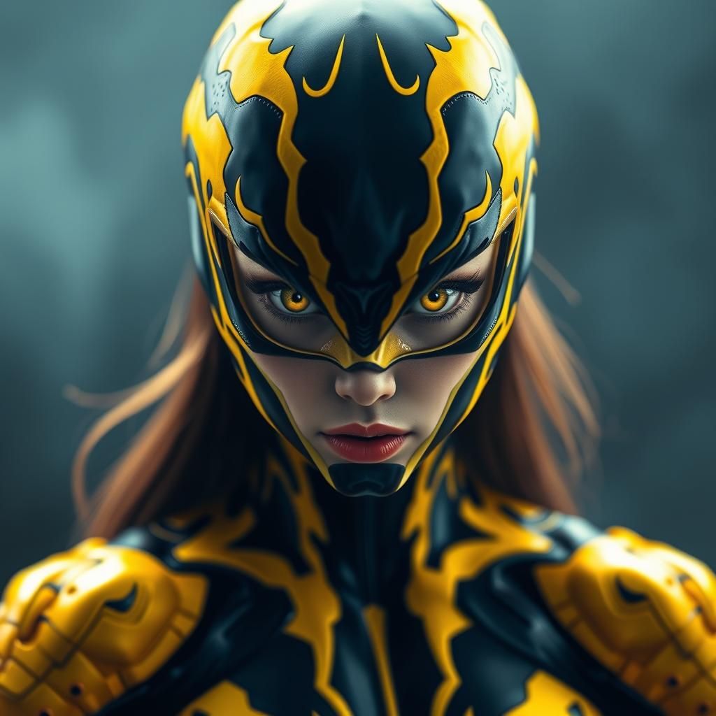 Symbiote Infusion: A Hyperrealistic Fusion of Power