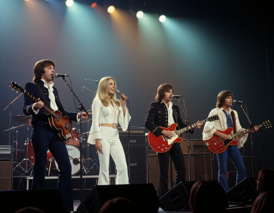 Wings Performing Live in Concert, 1970s