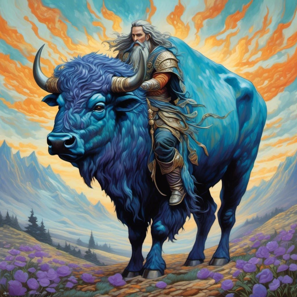 The Buffalo King: Dark Fantasy Radiance