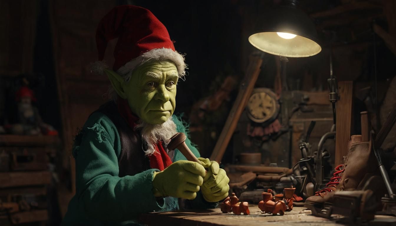 Workin' Elf Blues: A Moody Portrait of Christmas Discontent