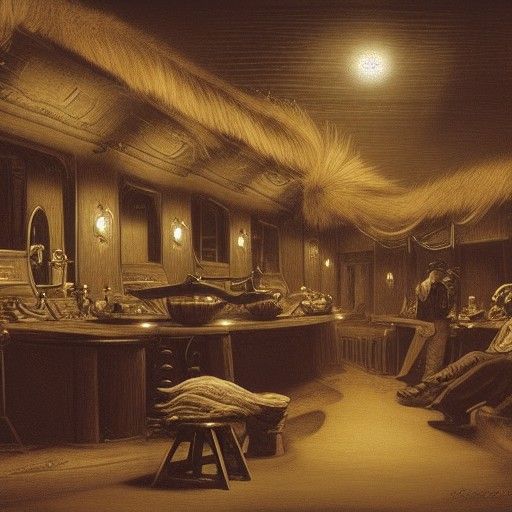 Saloon on an Alien Planet