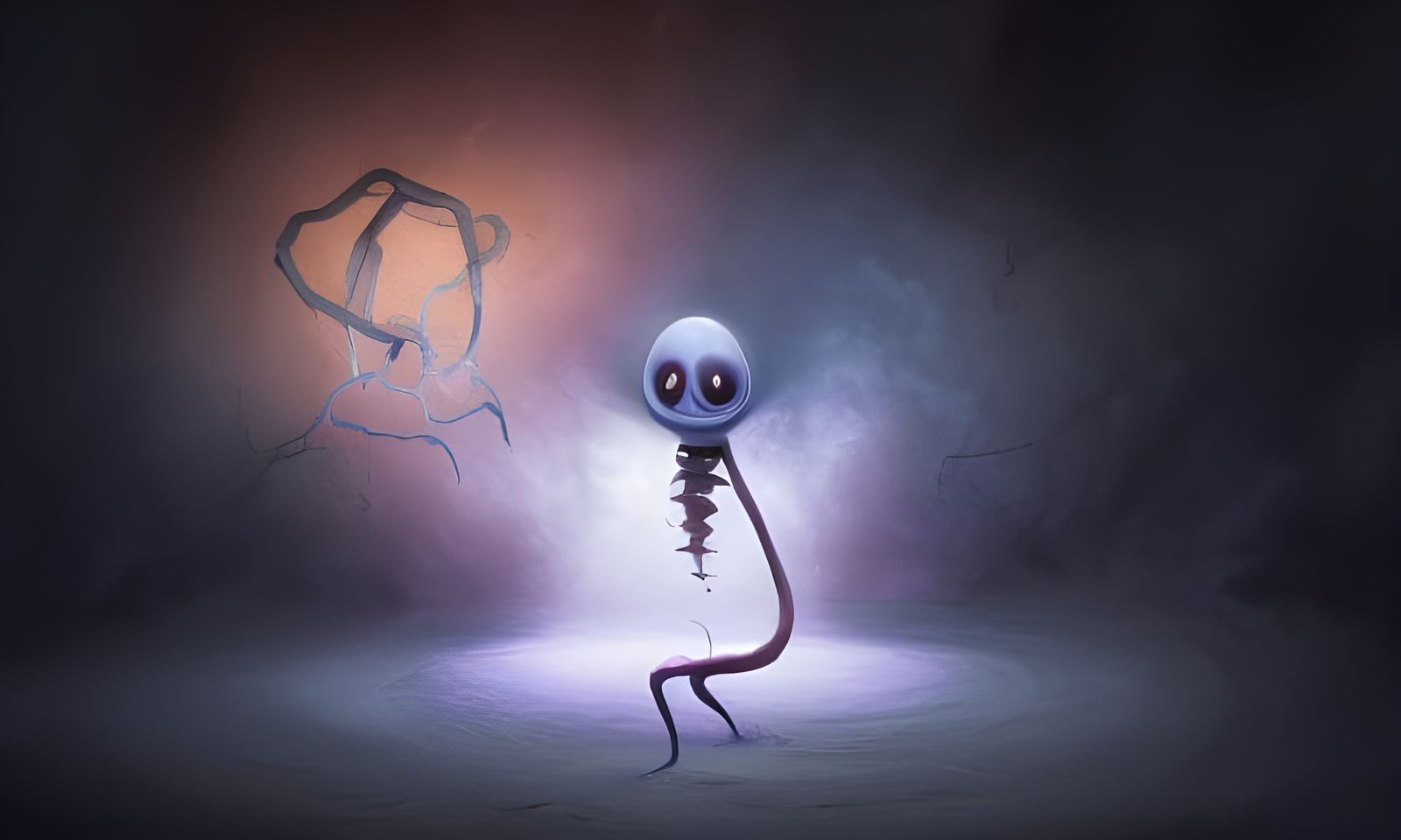 Eldritch Alien Creature Emerges from Portal