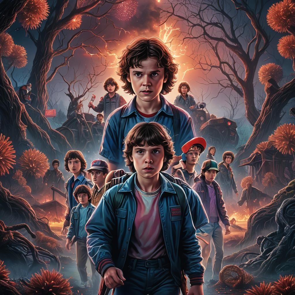 Stranger Things 5 Poster Art