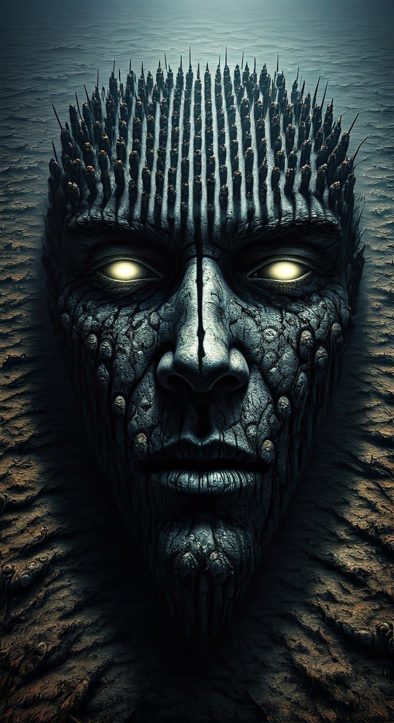 Surreal Wasteland: Soldiers and Spirits Form Remembrance