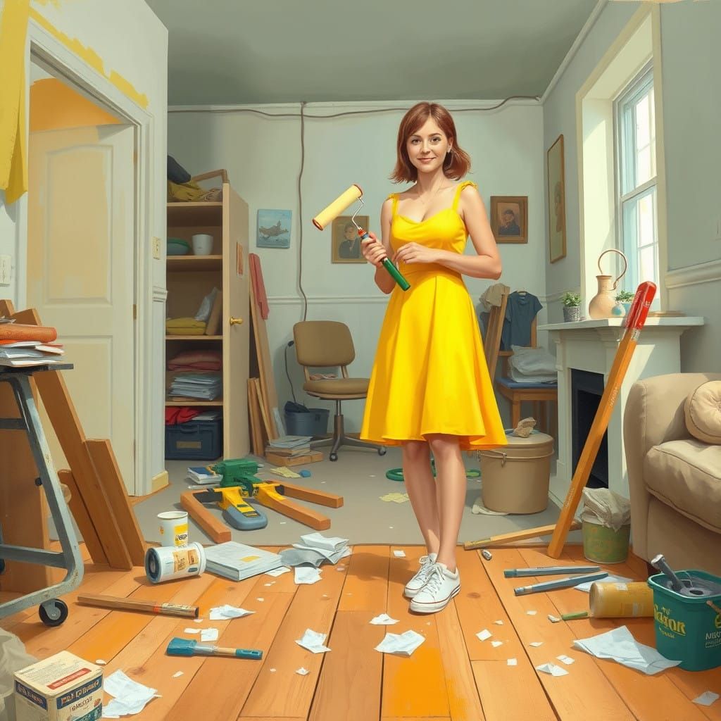 A Woman Renovates Her Apartment with Whimsy and Care