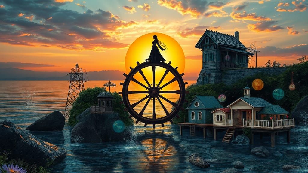 Cosmic Waterwheel: Grounded in Nature, Open to the Hidden Re...