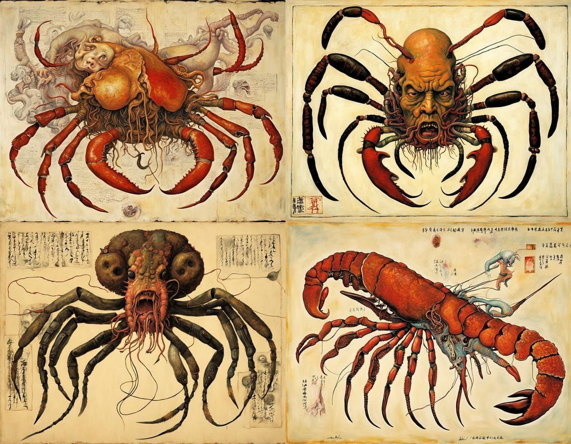 Horrific Mutant Seafood: Surreal Thai Art