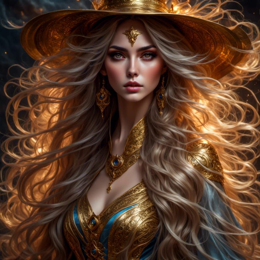 A Portrait of The Witch of Air